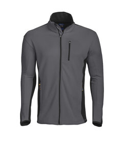 PROJOB Sweat-shirt à fermeture éclair longue, gris