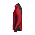 Projob Swedish Workwear PROJOB sweater met lange rits rood/ heren