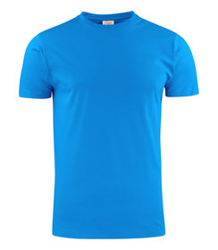 PRINTER Essentials heavy t-shirt rsx short sleeves oceaanblauw