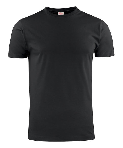 Printer Active Wear  PRINTER Essentials heavy t-shirt rsx short sleeves zwart/ heren