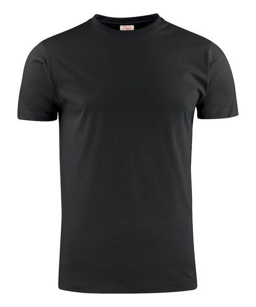 Printer Active Wear  PRINTER Essentials t-shirt épais à manches courtes noir / pour hommes