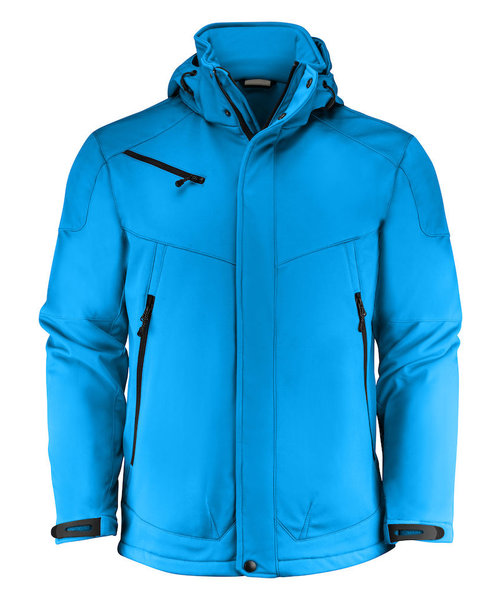 Printer Essentials PRINTER Essentials veste softshell rembourrée bleu océan / pour hommes