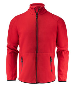 PRINTER Essentials fleece jacket speedway heren rood