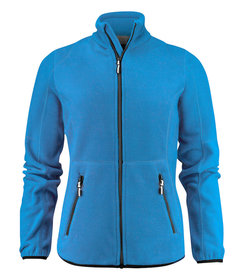PRINTER Essentials fleece jacket speedway dames oceaanblauw