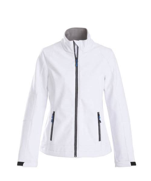 Printer Essentials PRINTER Essentials veste softshell trial blanche / femme