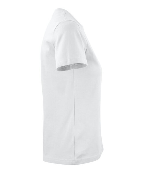 Printer Essentials PRINTER Essentials t-shirt épais à manches courtes blanc/femme