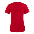 Printer Essentials PRINTER Essentials heavy t-shirt short sleeves rood/ dames