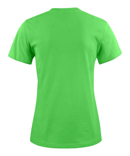 Printer Essentials PRINTER Essentials t-shirt épais à manches courtes vert citron / femme