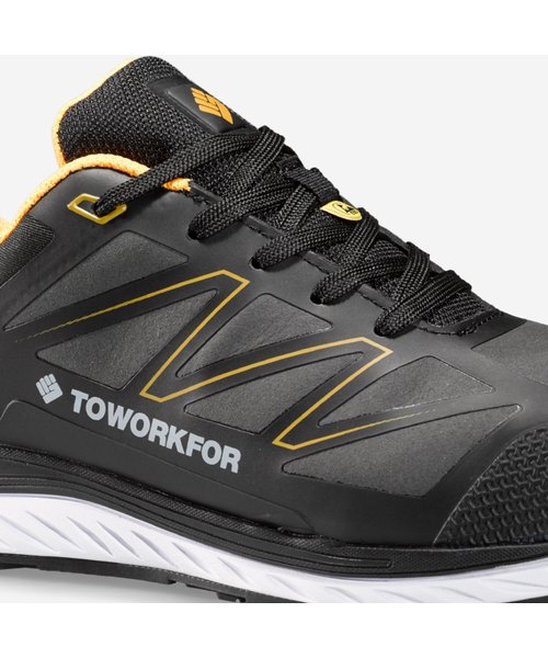 ToWorkFor WORKOUT Warm Up Yellow S3 SRC ESD chaussure basse