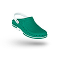 WOCK CLOG 06 blanc/vert, Steri-tech (sabot médical)