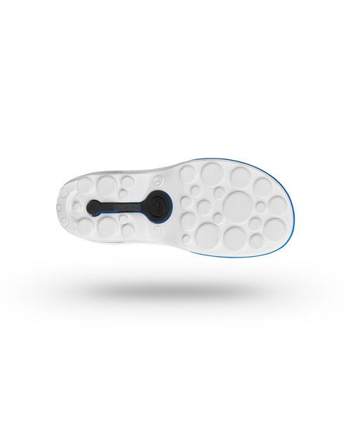 WOCK CLOG 07 blanc/bleu moyen, Steri-tech (sabot médical)