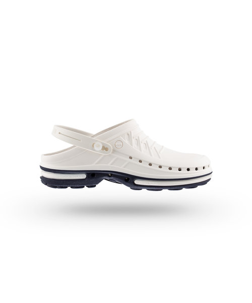 WOCK CLOG 13 bleu marine/blanc, Steri-tech (sabot médical)