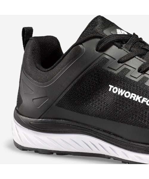 ToWorkFor WORK OUT Super Set Black S1P SRC ESD low schoen