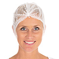 HygoNorm Filet à cheveux Clip Cap Light blanc