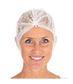 Filet à cheveux Clip Cap Light blanc