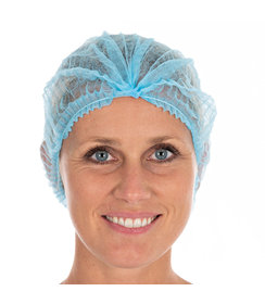 Filet à cheveux Clip Cap Light bleu