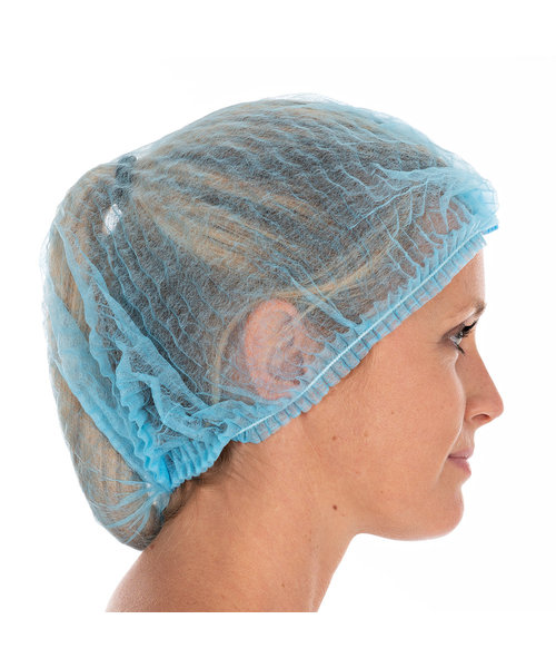 HygoNorm Filet à cheveux Clip Cap Light bleu