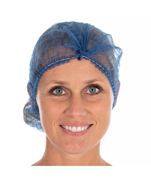 HygoNorm Filet à cheveux Clip Cap Light bleu foncé