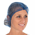 HygoNorm Filet à cheveux Clip Cap Light bleu foncé