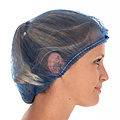 HygoNorm Filet à cheveux Clip Cap Light bleu foncé