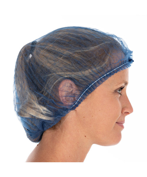 HygoNorm Filet à cheveux Clip Cap Light bleu foncé