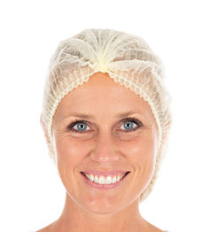 Filet à cheveux Clip Cap Light jaune