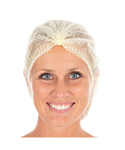 HygoNorm Filet à cheveux Clip Cap Light jaune