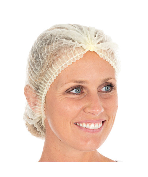 HygoNorm Filet à cheveux Clip Cap Light jaune