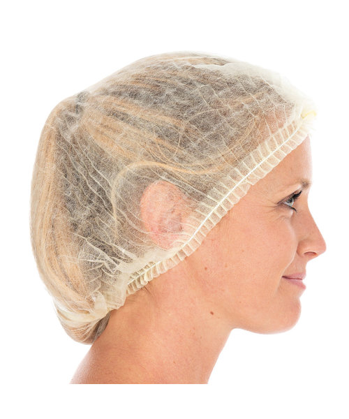 HygoNorm Filet à cheveux Clip Cap Light jaune