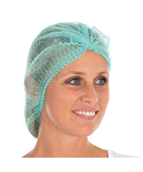HygoNorm Filet à cheveux Clip Cap Light vert