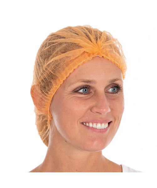HygoNorm Filet à cheveux Clip Cap Light orange