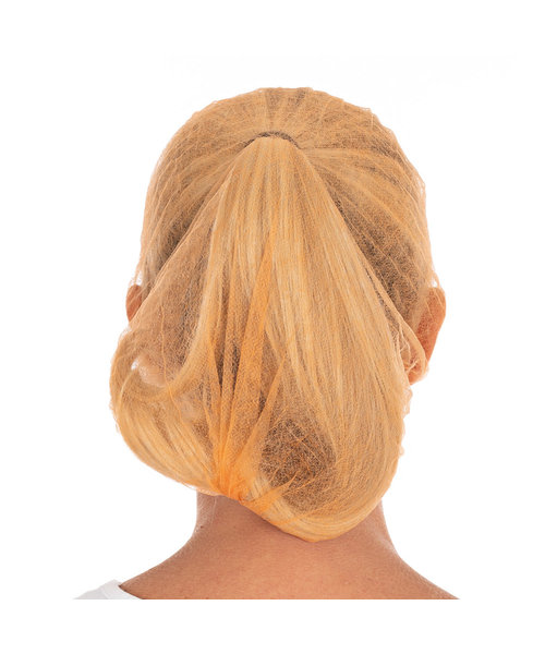 HygoNorm Filet à cheveux Clip Cap Light orange