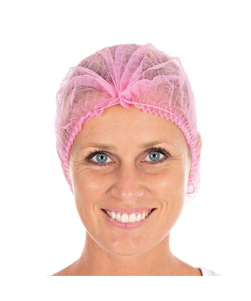 HygoNorm Filet à cheveux Clip Cap Light rose