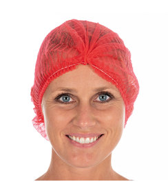 Filet à cheveux Clip Cap Light rouge