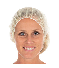 Filet à cheveux bouffant Bettina Light jaune