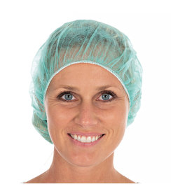 Filet à cheveux bouffant Bettina Light vert