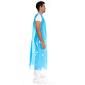 HygoStar Tablier jetable en LDPE pour le corps entier, 30 my/bleu