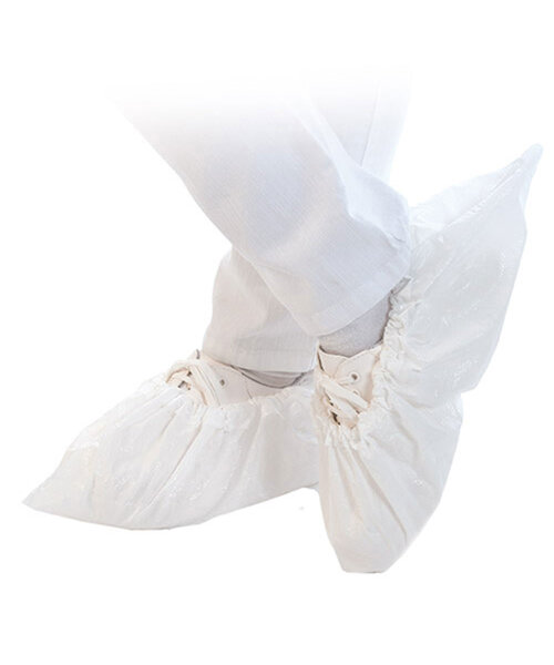 HygoStar Couvre-chaussures en CPE/blanc