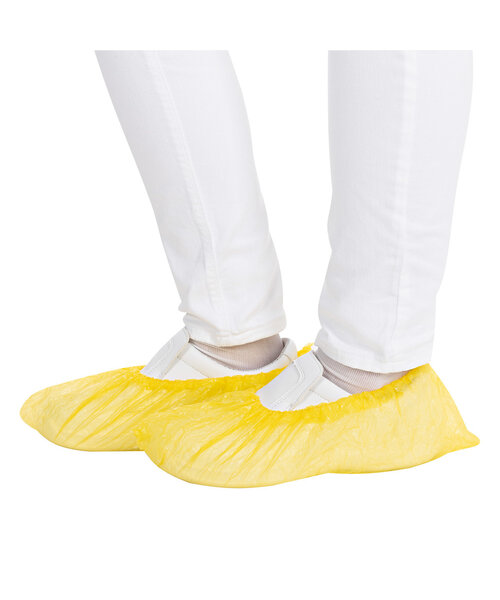 HygoStar Couvre-chaussures en CPE/jaune
