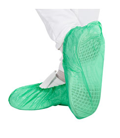 Couvre-chaussures en CPE/vert