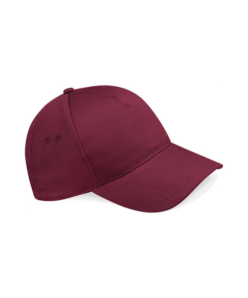 Beechfield Casquette BEECHFIELD Ultimate 5 panneaux bordeaux