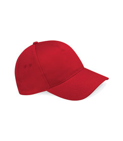 Casquette BEECHFIELD Ultimate 5 panneaux rouge
