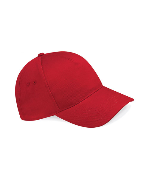 Beechfield Casquette BEECHFIELD Ultimate 5 panneaux rouge
