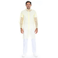 HygoNorm Veste visiteur PP Light avec col et boutons-pression / jaune