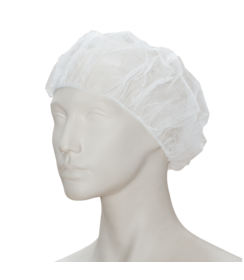 Bonnet en non-tissé EFFICIENT (béret) blanc