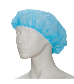 Bareau chirurgical non tissé PREMIUM (bonnet) bleu