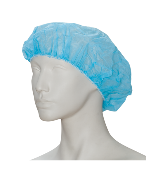 Care & Serve PREMIUM charlotte chirurgicale non tissée (béret) 52 cm bleu