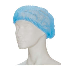 Bonnet à clip non tissé EFFICIENT, bleu