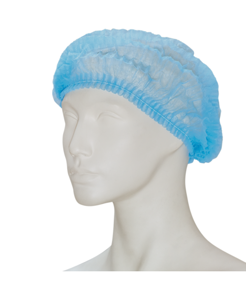 Care & Serve Bonnet à clip non tissé EFFICIENT, bleu