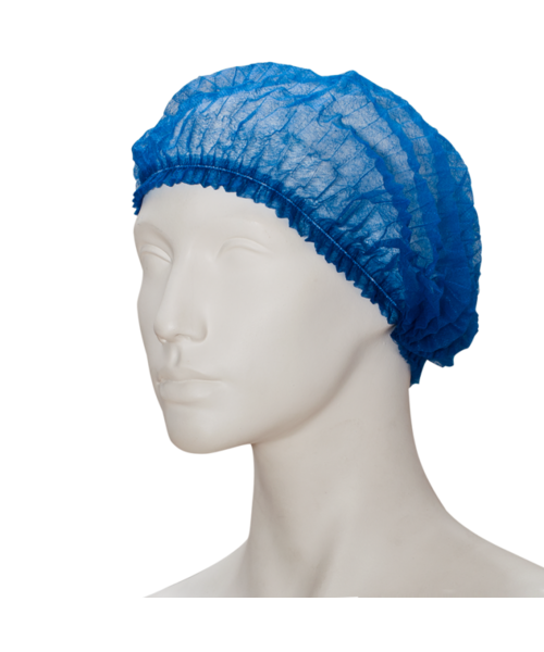 Care & Serve EFFICIENT non-woven 'clip cap' haarmuts donkerblauw
